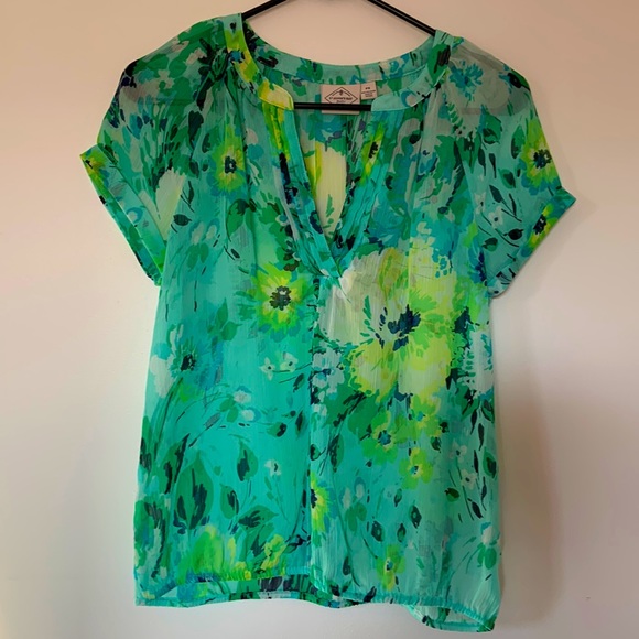 St. John's Bay Tops - St. Johns Bay Petite Blouse